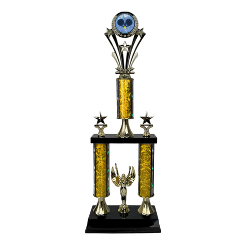 Trofeo de Tubo con Figura Serie 50 de Padel