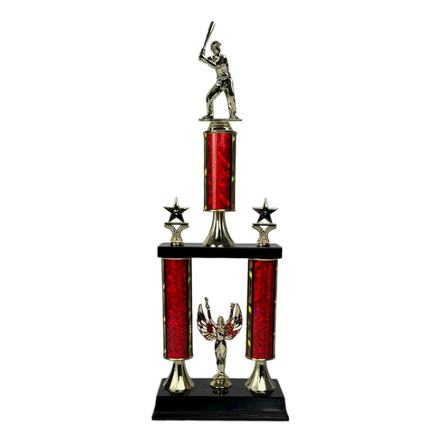 Trofeo de Tubo con Figura Serie 50