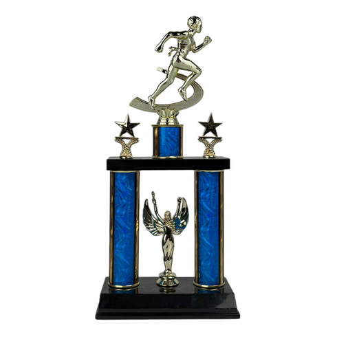 Trofeo de Tubo con Figura Serie 50 de Atletismo
