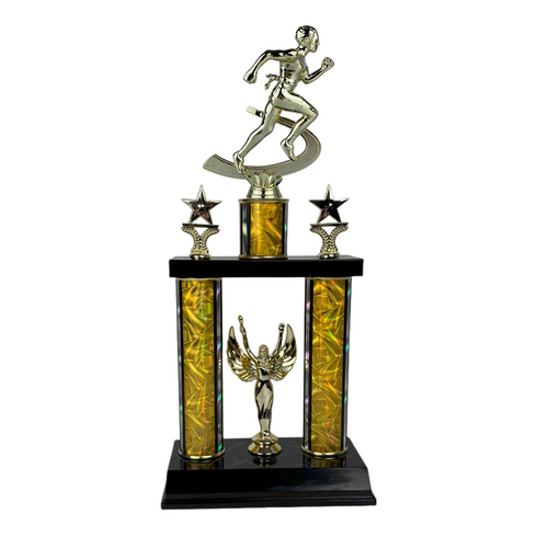 Trofeo de Tubo con Figura Serie 50 de Atletismo