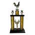 Trofeo de Tubo con Figura Serie 50 de Gallo