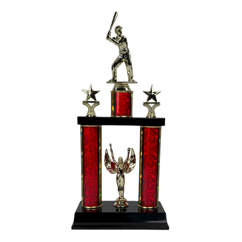 Trofeo de Tubo con Figura Serie 50