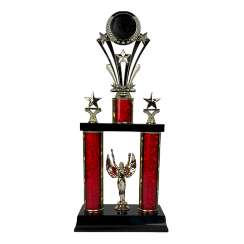 Trofeo de Tubo con Figura Serie 50