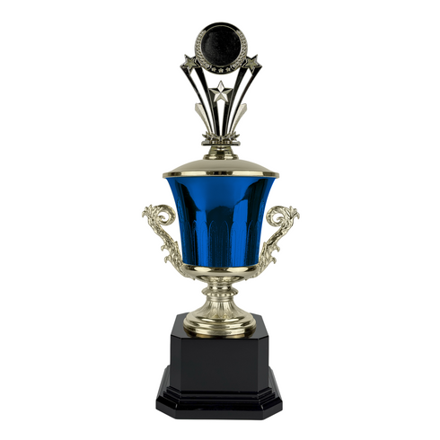 Trofeo de Copa con Figura Serie J de Estrella Holder