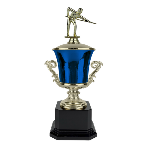 Trofeo de Copa con Figura Serie J de Billar