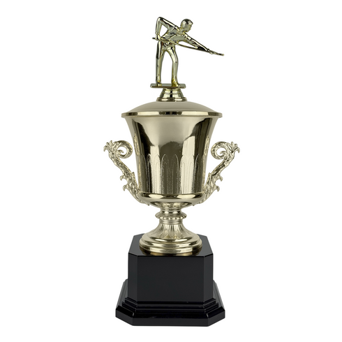Trofeo de Copa con Figura Serie J de Billar