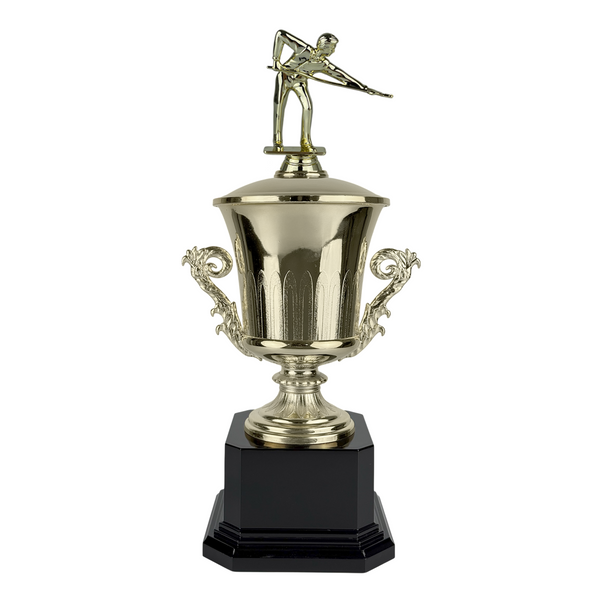 Trofeo de Copa con Figura Serie J de Billar