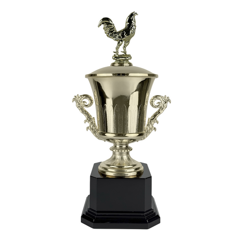 Trofeo de Copa con Figura Serie J de Gallo