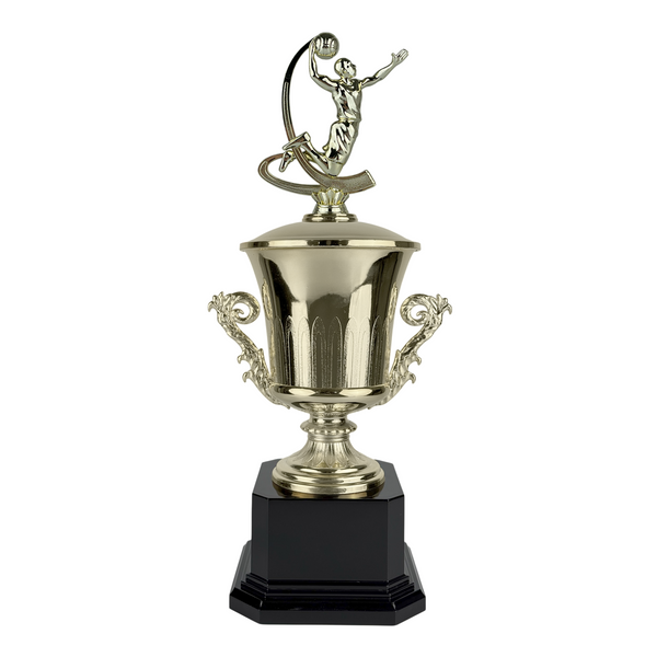 Trofeo de Copa con Figura Serie J de Baloncesto