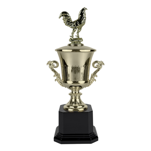 Trofeo de Copa con Figura Serie J de Gallo