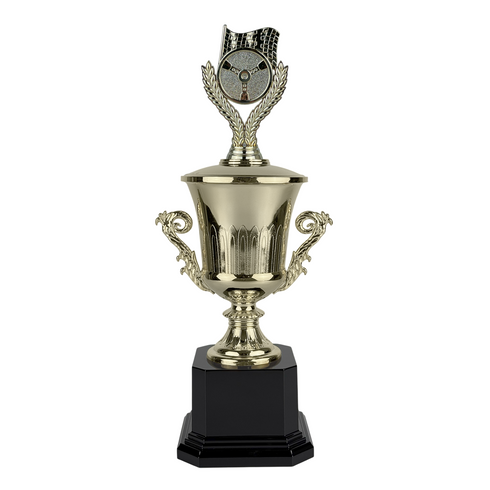 Trofeo de Copa con Figura Serie J de Carro