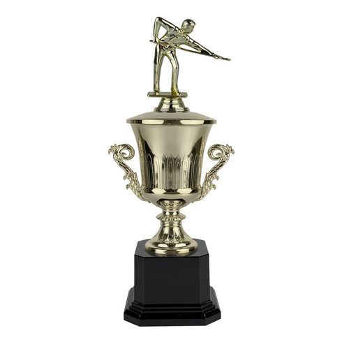 Trofeo de Copa con Figura Serie J de Billar