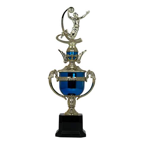 Trofeo de Copa con Figura Serie PC de Baloncesto