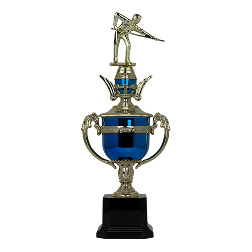 Trofeo de Copa con Figura Serie PC de Billar