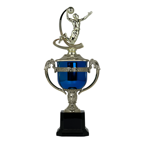 Trofeo de Copa con Figura Serie PC de Baloncesto