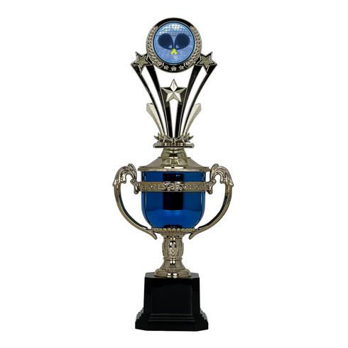 Trofeo de Copa con Figura Serie PC de Padel