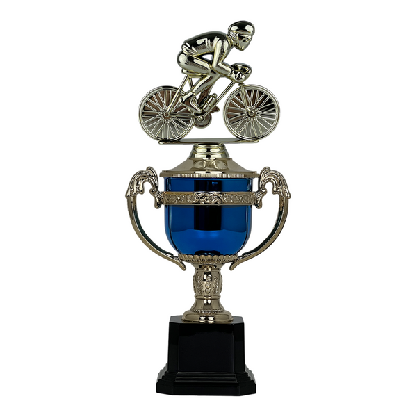 Trofeo de Copa con Figura Serie PC de Ciclismo