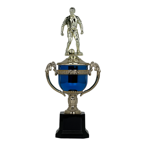 Trofeo de Copa con Figura Serie PC de Futbol