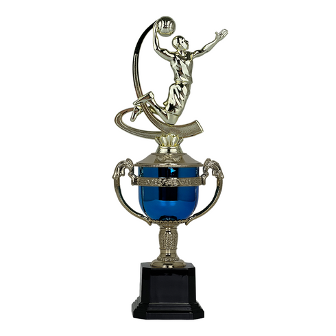 Trofeo de Copa con Figura Serie PC de Baloncesto