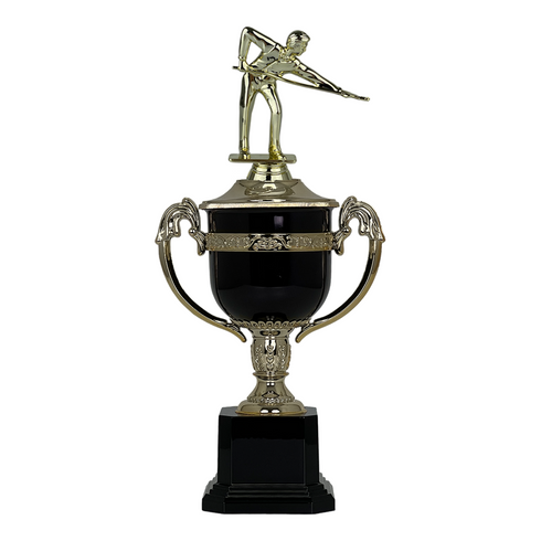 Trofeo de Copa con Figura Serie PC de Billar