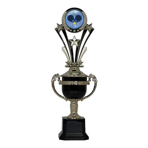 Trofeo de Copa con Figura Serie PC de Padel