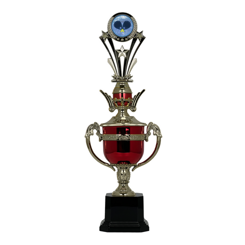Trofeo de Copa con Figura Serie PC de Padel
