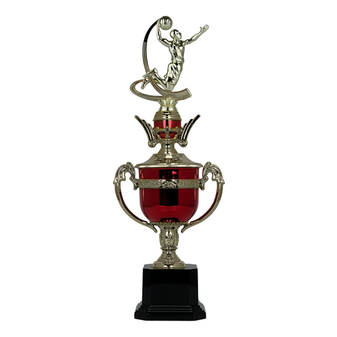 Trofeo de Copa con Figura Serie PC de Baloncesto