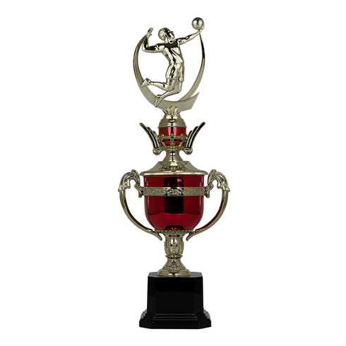 Trofeo de Copa con Figura Serie PC de Voleibol