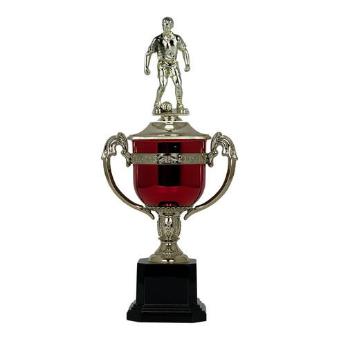 Trofeo de Copa con Figura Serie PC de Futbol