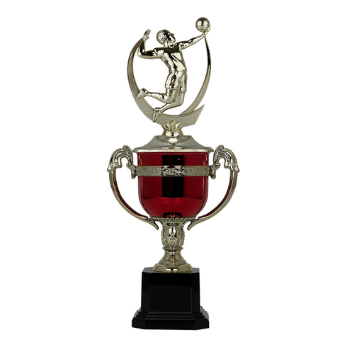Trofeo de Copa con Figura Serie PC de Voleibol