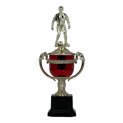 Trofeo de Copa con Figura Serie PC de Futbol