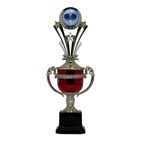 Trofeo de Copa con Figura Serie PC de Padel