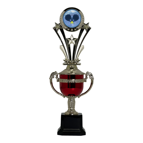 Trofeo de Copa con Figura Serie PC de Padel