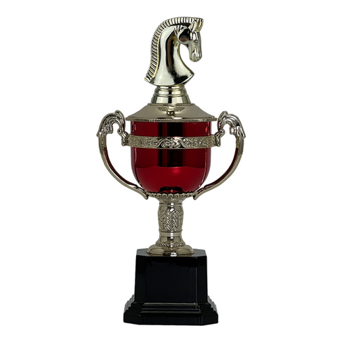 Trofeo de Copa con Figura Serie PC de Ajedrez