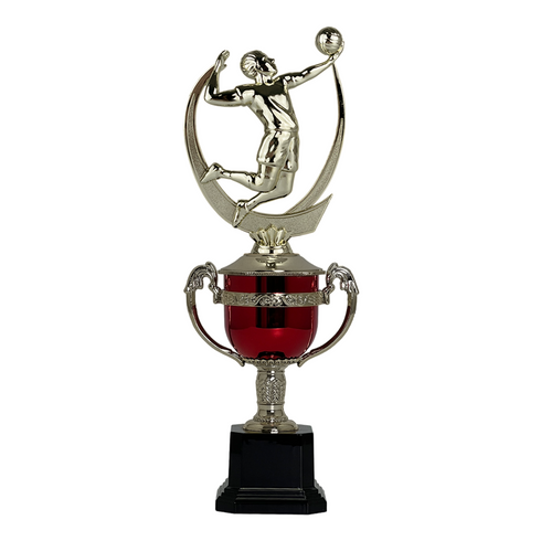 Trofeo de Copa con Figura Serie PC de Voleibol