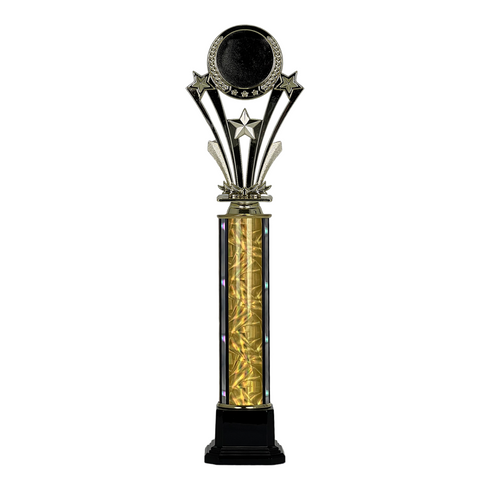 Trofeo de Tubo con Figura Serie 41