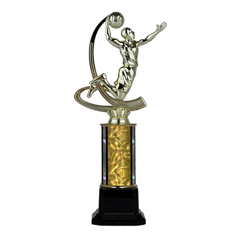 Trofeo de Tubo con Figura Serie 41