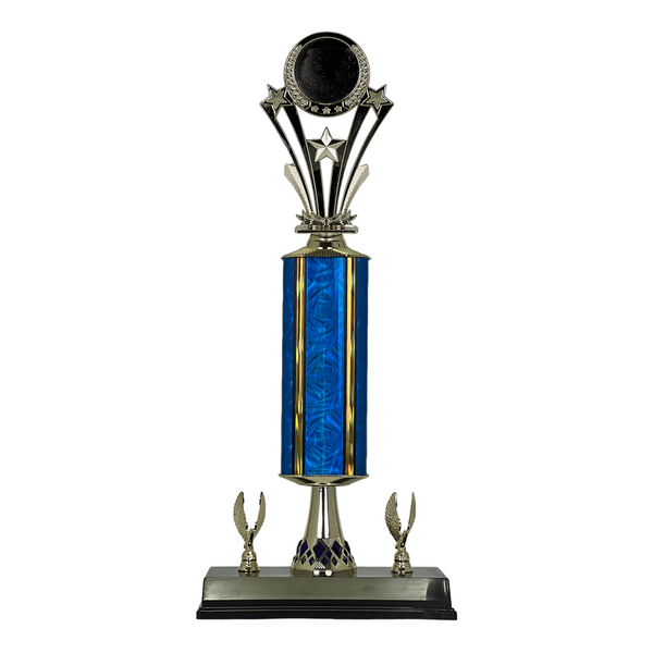Trofeo de Tubo con Figura Serie 441 de Estrella Holder