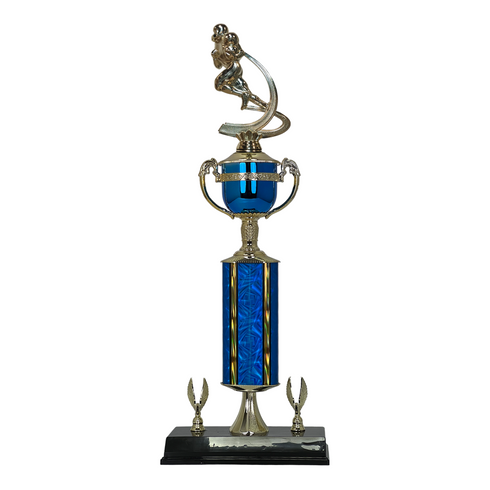 Trofeo de Tubo con Figura Serie 442
