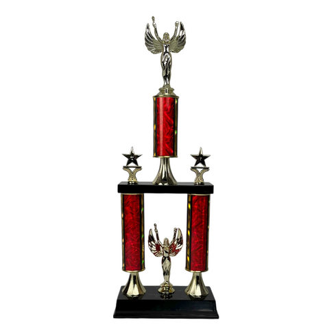 Trofeo de Tubo con Figura Serie 50 de Victoria