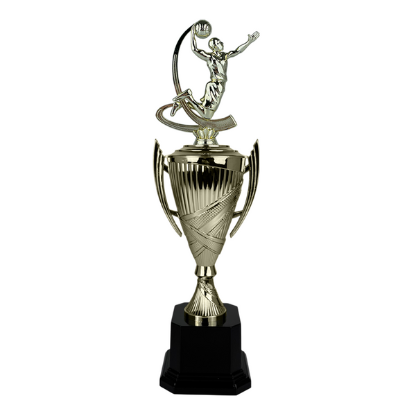 Trofeo de Copa con Figura Serie B27 de Baloncesto