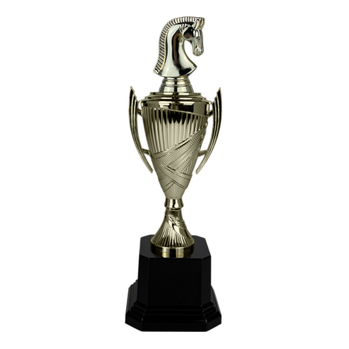 Trofeo de Copa con Figura Serie B27 de Ajedrez