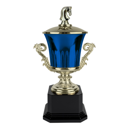 Trofeo de Copa con Figura Serie J de Ajedrez