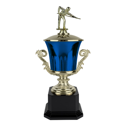 Trofeo de Copa con Figura Serie J de Billar