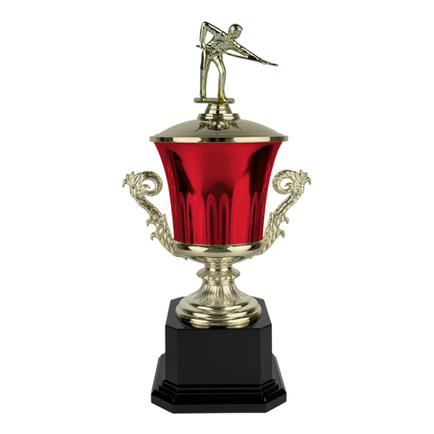 Trofeo de Copa con Figura Serie J de Billar