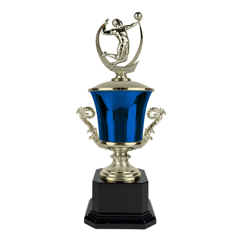 Trofeo de Copa con Figura Serie J de Voleibol
