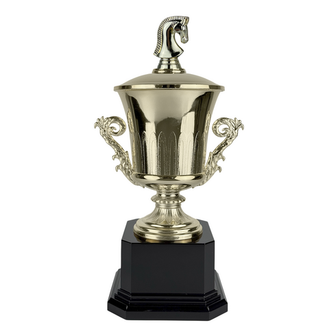 Trofeo de Copa con Figura Serie J de Ajedrez