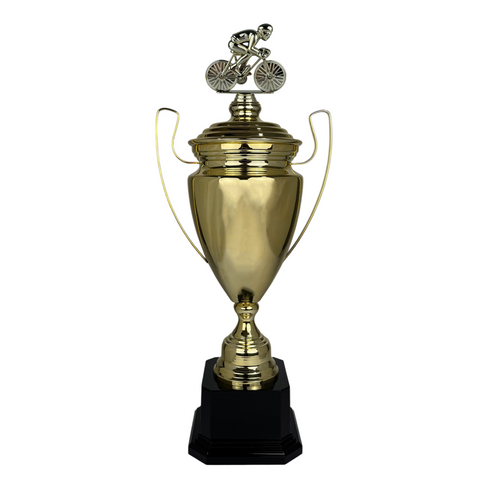 Trofeo de Copa de Metal con Figura Serie M1