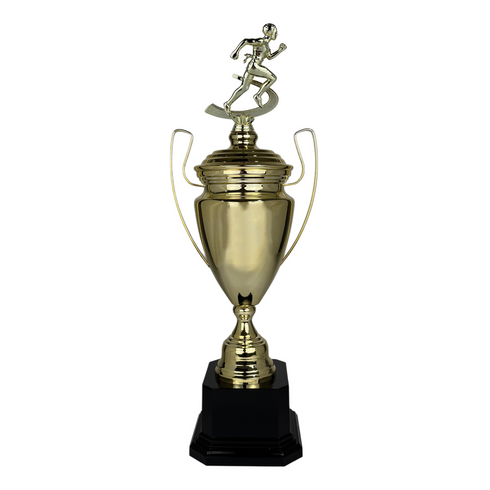 Trofeo de Copa de Metal con Figura Serie M1