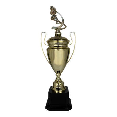 Trofeo de Copa de Metal con Figura Serie M1